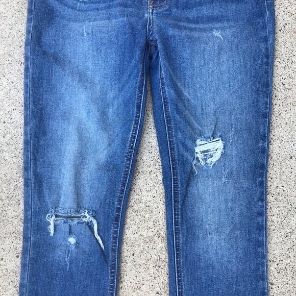 ☀️Free People Great Height Frayed Distressed Jean - Picture 6 of 10
